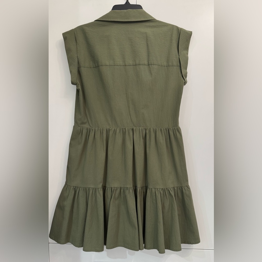LIKE NEW and HTF Veronica Beard Stone Green
Trisha Textured Mini, Sz S - Picture 4 of 7